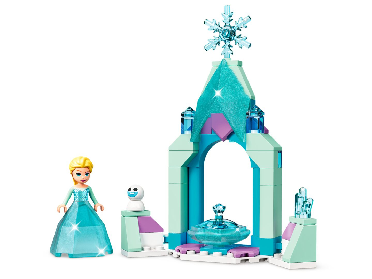 Binnenplaats van Elsa's kasteel — Afbeelding 1