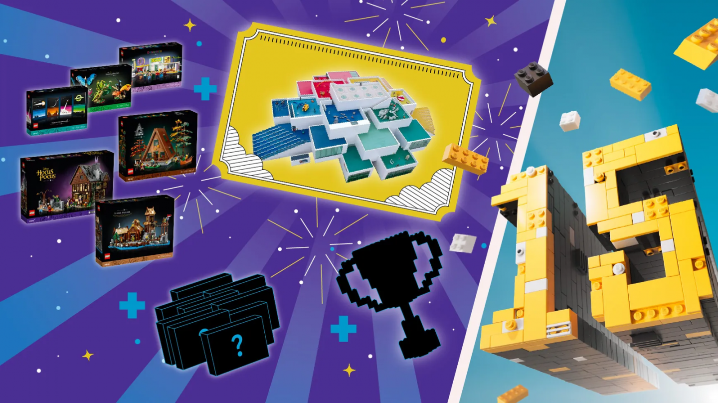 Vier 15 jaar LEGO Ideas met een kans op grote prijzen!