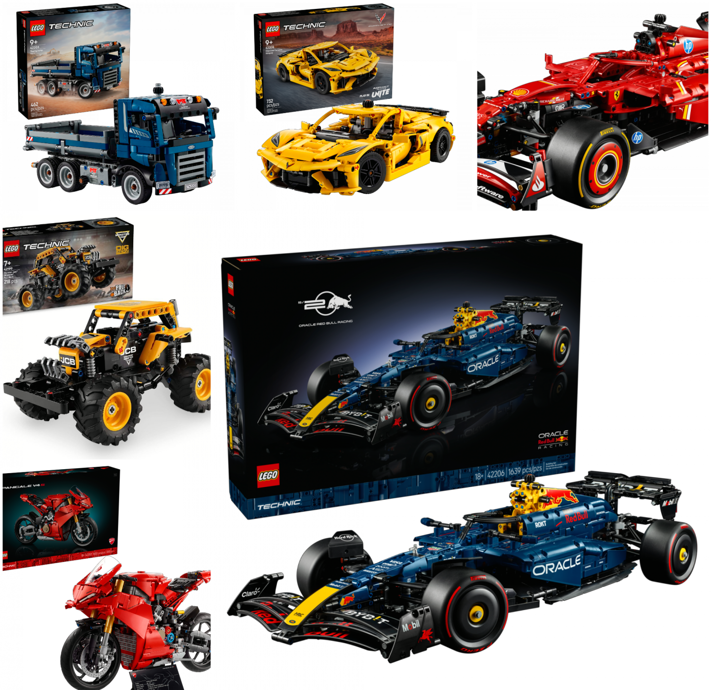 Nieuwe LEGO Technic-sets voor 2025 onthuld