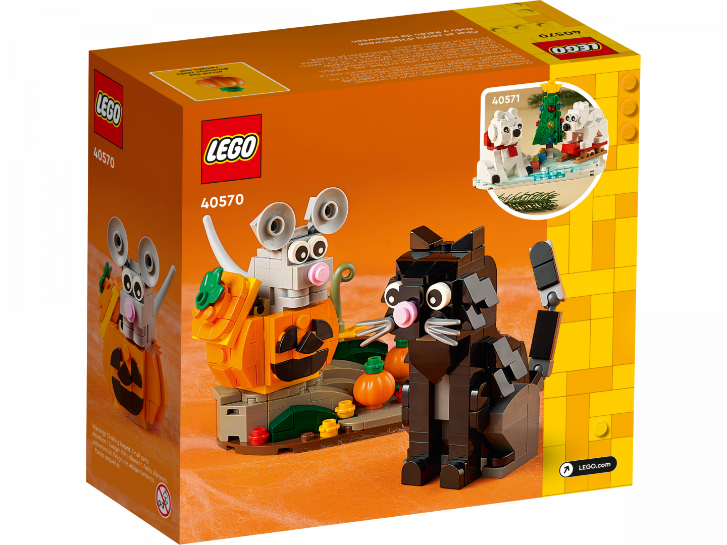 Halloween kat en muis — Afbeelding 3