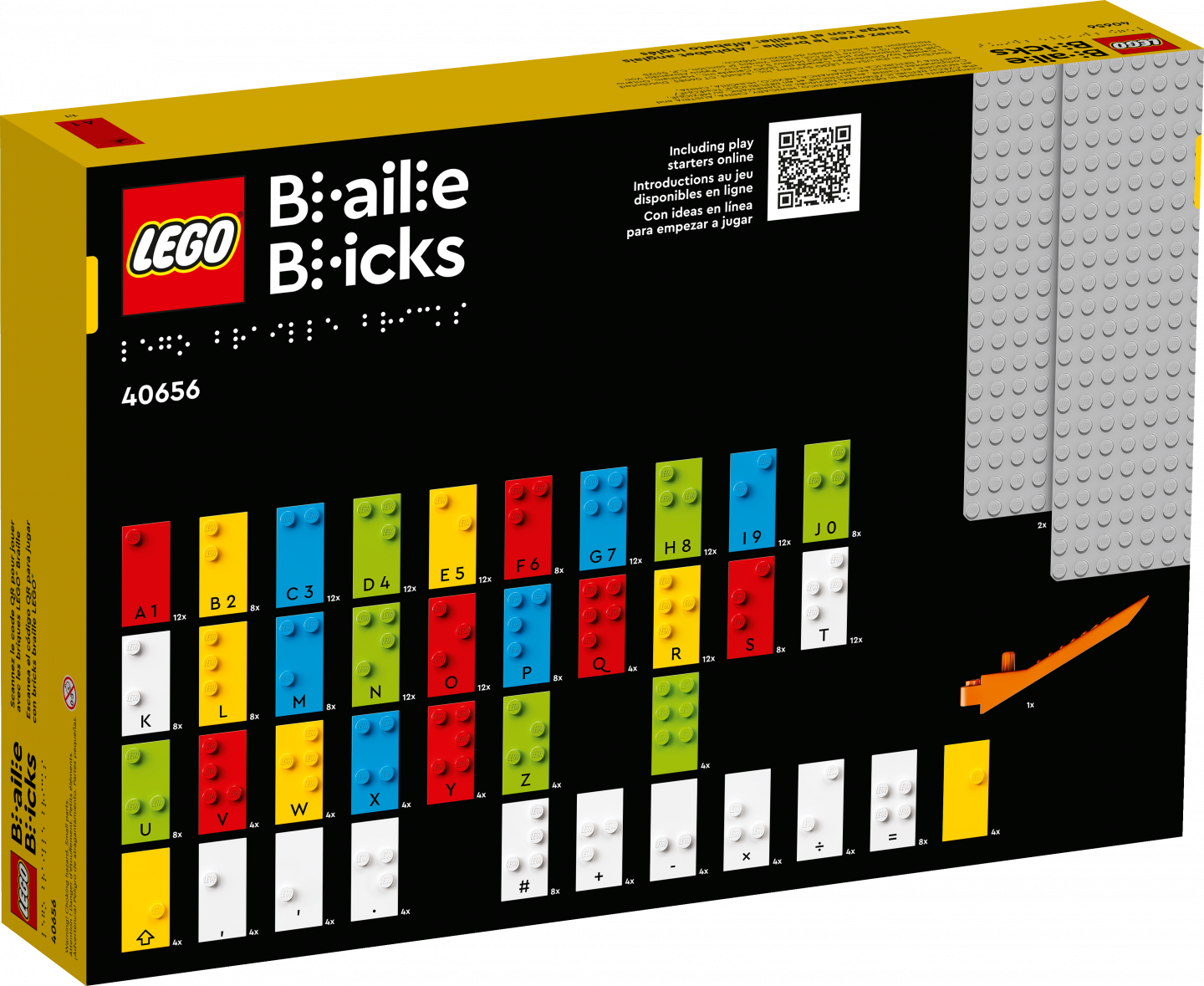 Spelen met braille – Engels alfabet — Afbeelding 2