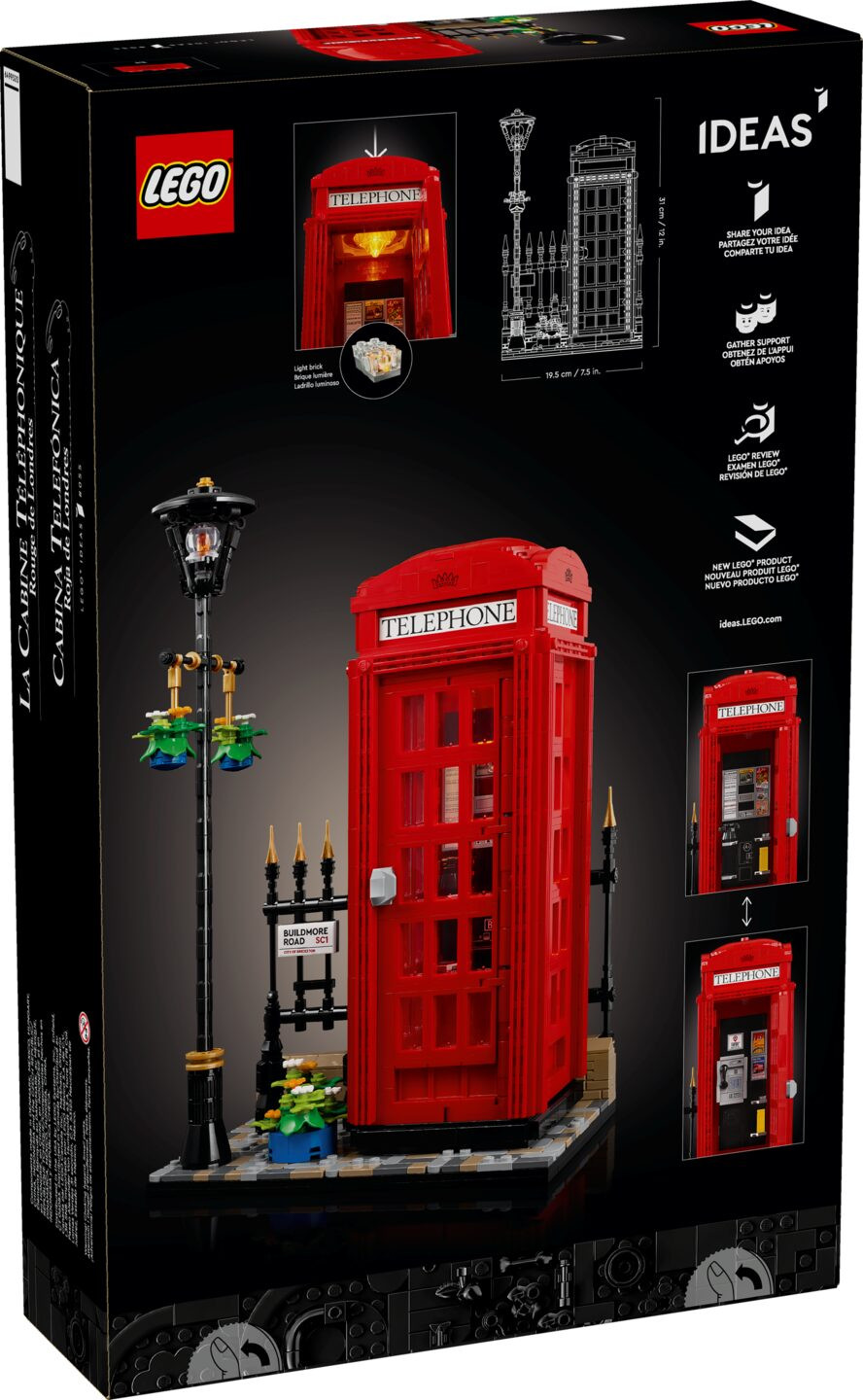 Rode Londense telefooncel — Afbeelding 8