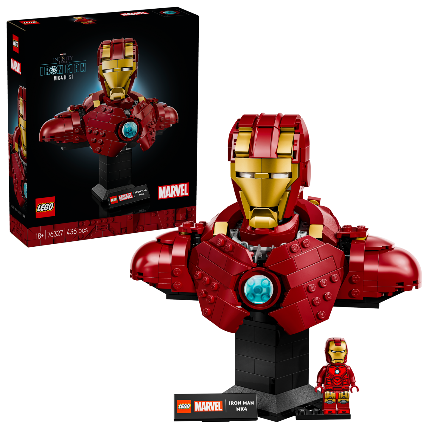 Iron Man MK4 buste — Afbeelding 2