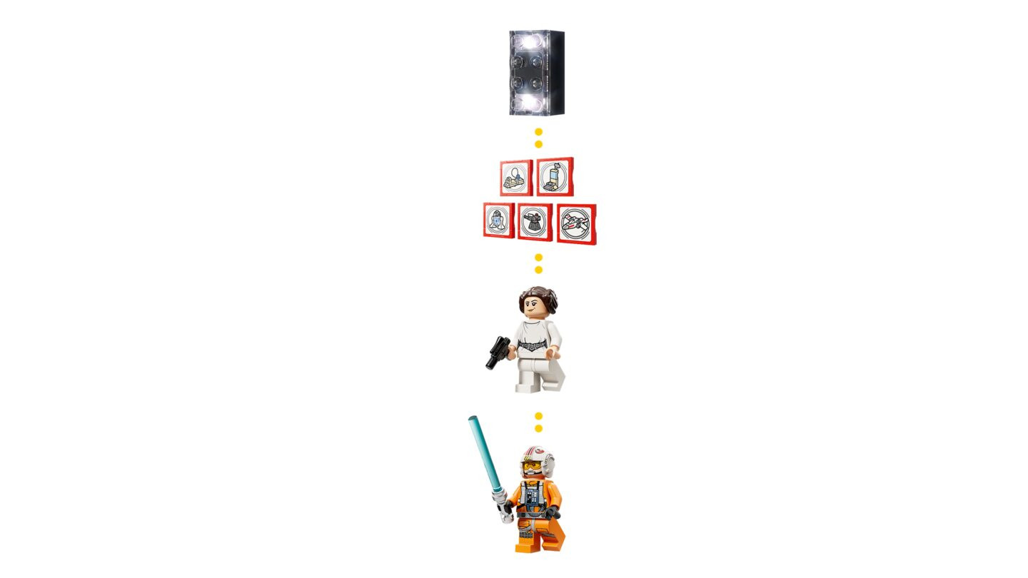 SMART Play™: Luke's Red Five X-wing™ — Afbeelding 4
