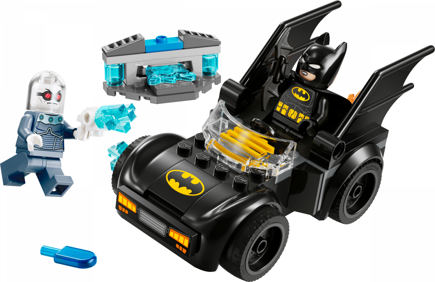 Batman™ en Batmobile™ vs. Mr. Freeze™