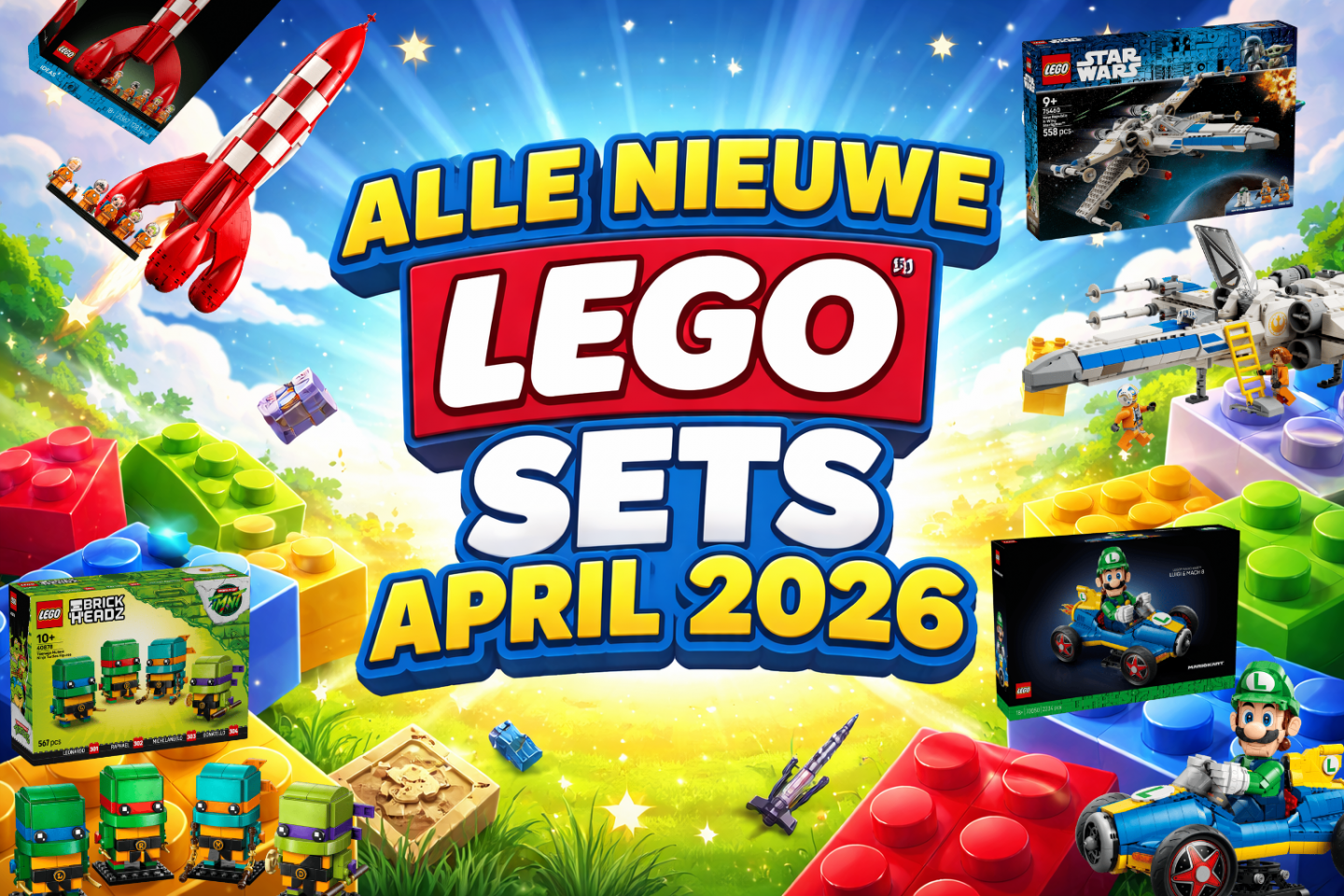 Alle nieuwe LEGO sets voor april 2026: compleet overzicht van alle releases
