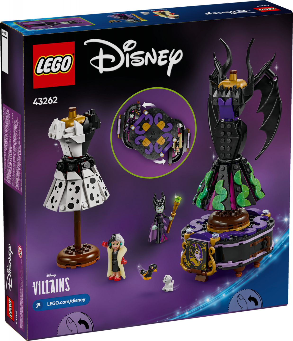 De jurken van Maleficent en Cruella De Vil — Afbeelding 6