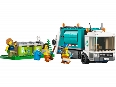 Recycle vrachtwagen