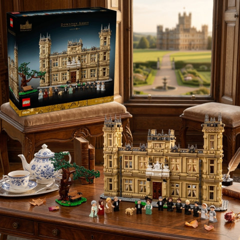 LEGO Ideas 21373 Downton Abbey officieel onthuld: Het iconische landgoed komt tot leven