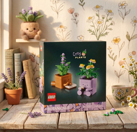 Eerste foto opgedoken van LEGO Botanicals 10371 Cosy Plants