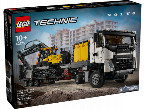 Volvo FMX truck & EC230 elektrische graafmachine