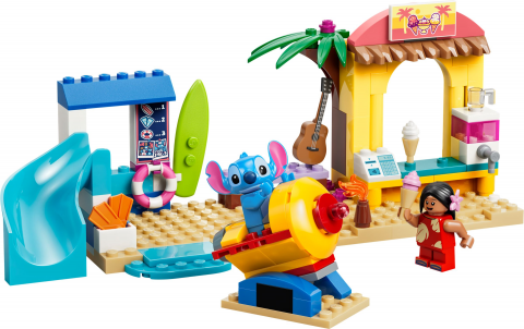 Strandplezier met Lilo en Stitch