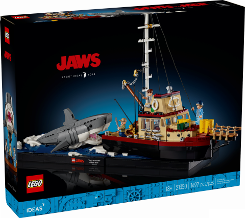 UPDATE! LEGO Ideas 21350 Jaws komt op 3 augustus en officiële foto's!