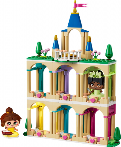 Mini Belle en Tiana met kasteel