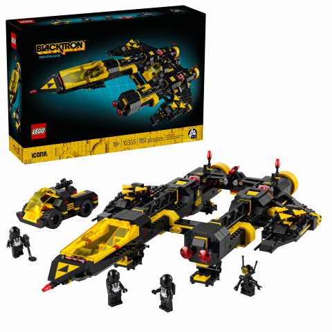 LEGO Icons 10355 Blacktron Renegade: Een legendarische terugkeer