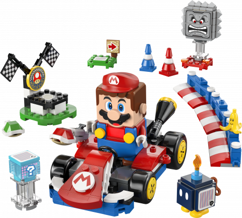 Mario Kart™ – Interactieve LEGO® Mario™ en standaardkart