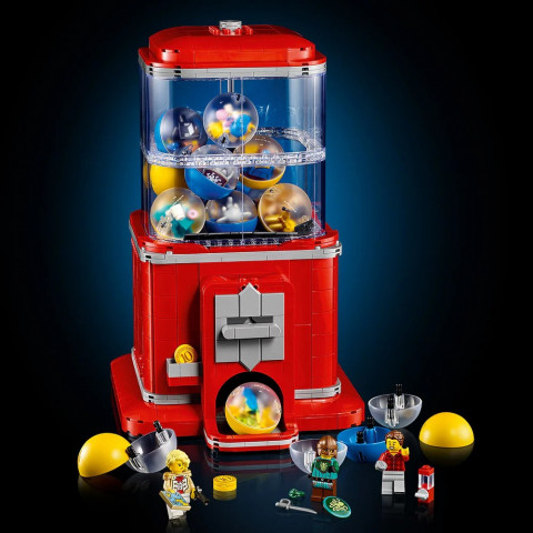 LEGO Ideas 21358 The Prize Machine: Een kleurrijke nostalgietrip vol minifiguren