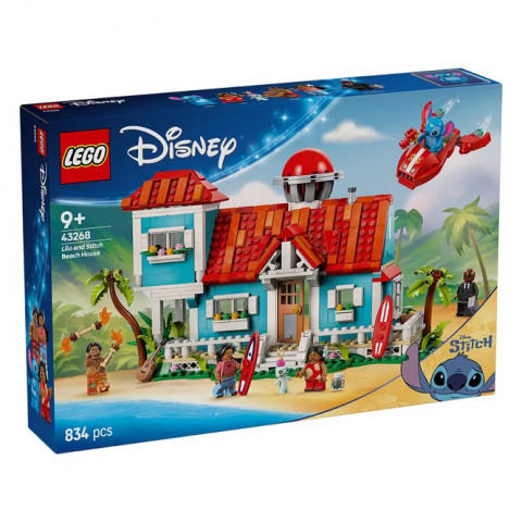 LEGO Disney 43268 Lilo & Stitch beach house komt op 1 maart 2025