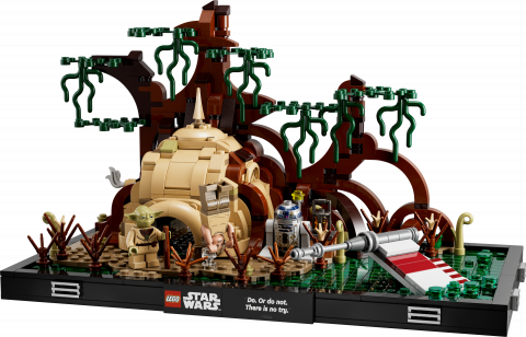 Jedi™ training op Dagobah™ diorama