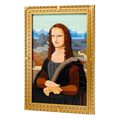 UPDATE! Nieuwe LEGO Art set: Breng de Mona Lisa tot leven met 3D-effect!