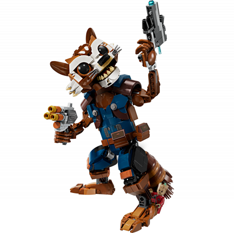 Rocket en Baby Groot