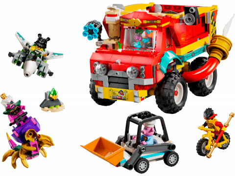 Monkie Kids teamtruck
