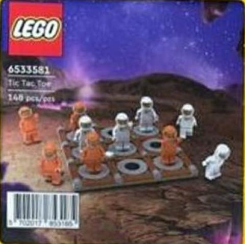 Nieuwe GWP LEGO 6533581 Tic Tac Toe: Spaceman-plezier in een klassieke game