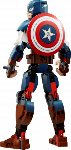 Captain America bouwfiguur