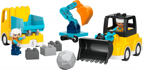 3-in-1 bouwvoertuigen