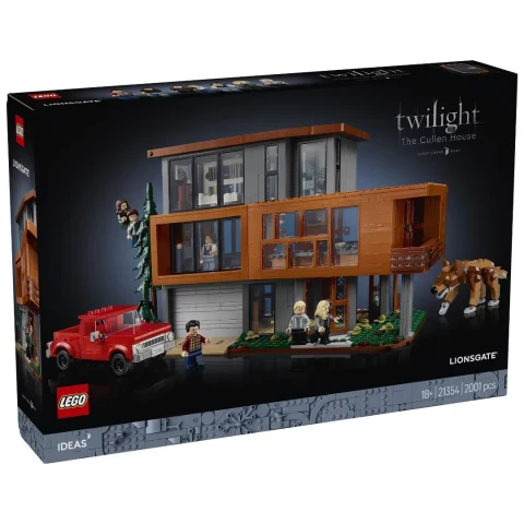 UPDATE! LEGO Ideas 21354 Twilight: the Cullen House is binnenkort verkrijgbaar: Nu als pre-order!