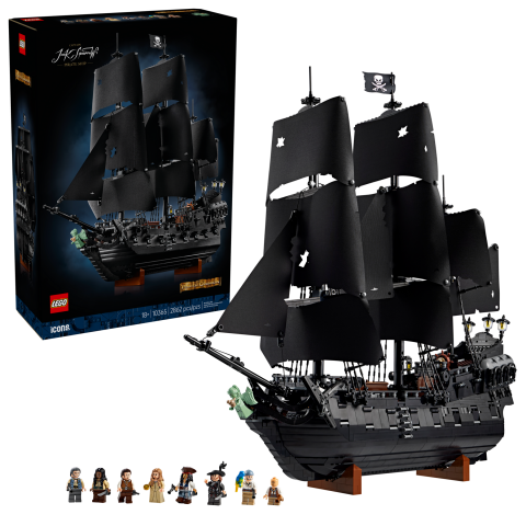 LEGO Icons 10365 Het piratenschip van kapitein Jack Sparrow officieel onthuld met exclusieve GWP