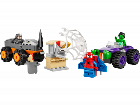 Hulk vs. Rhino truck duel