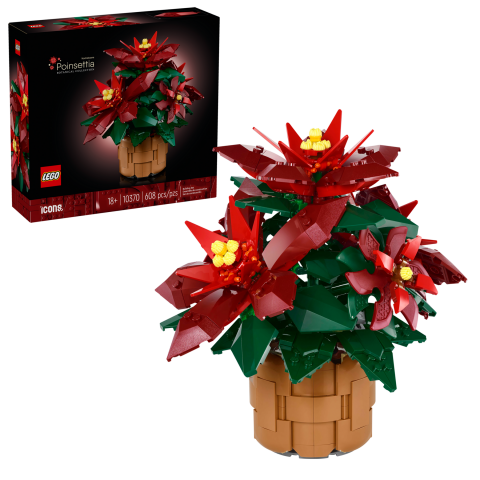 LEGO Icons 10370 Poinsettia: Nu als pre-order beschikbaar!