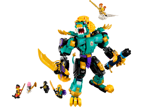 De machtige Azure Lion