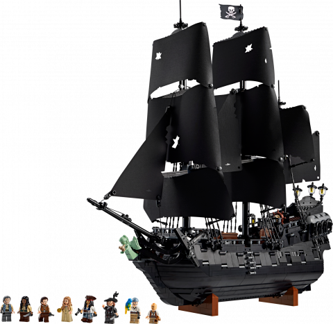 Het piratenschip van kapitein Jack Sparrow