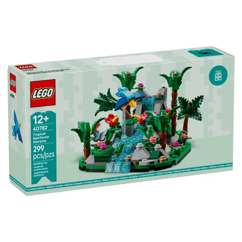 LEGO 40782 Tropical rainforest diorama: Gratis GWP in februari 2025