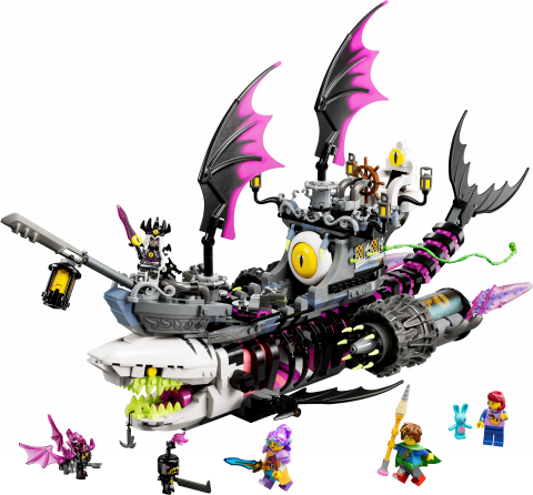 Nachtmerrie haaienschip