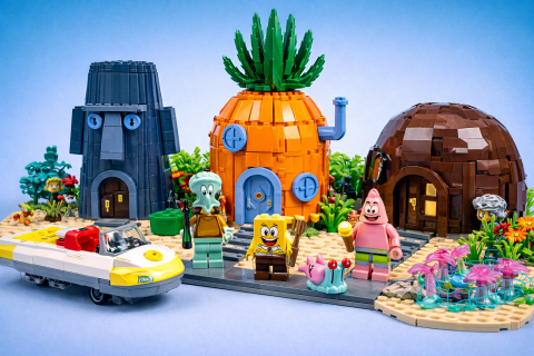 LEGO Icons 11386 SpongeBob SquarePants: Conch Street verschijnt in september 2026