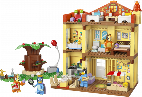 Huis van Bluey en haar familie