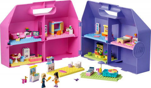 Creatieve poppenhuiskoffer