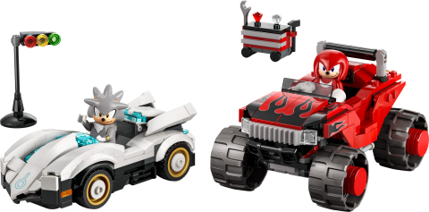 Silvers auto vs. Knuckles' monstertruck