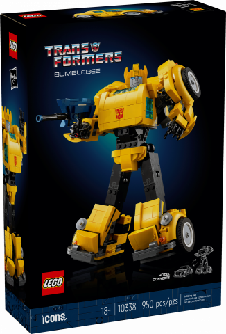Transformers Bumblebee keert terug in LEGO-vorm: LEGO Icons 10338 Transformers Bumblebee