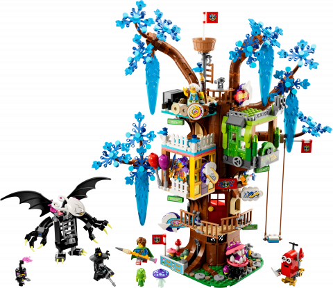 Fantastische boomhut