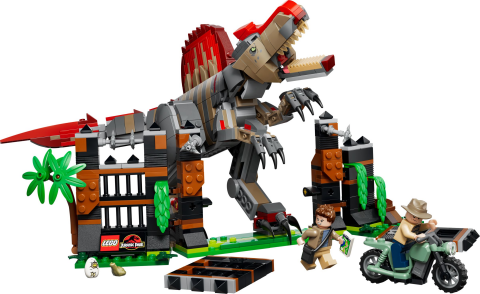 Spinosaurus ontsnapping