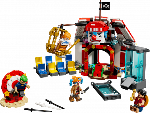 Circustent van Buggy de Clown