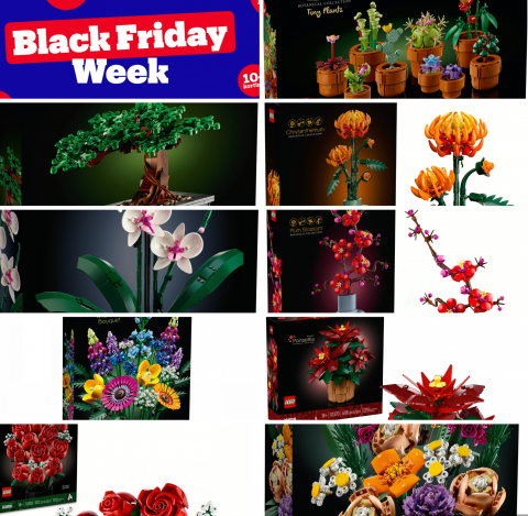 Bol black friday week: LEGO Botanical collectie met flinke korting!