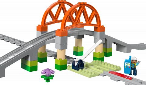 Treinbrug en rails uitbreidingsset