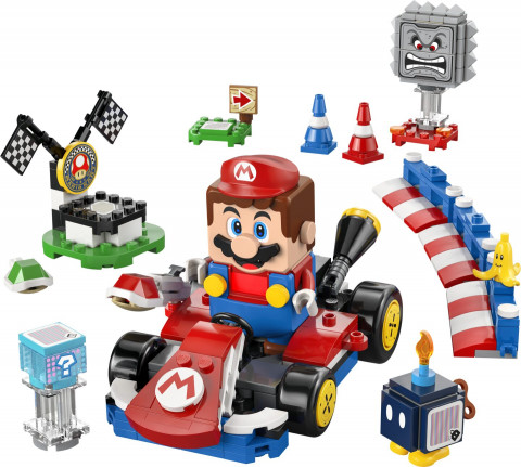Mario Kart™ – Interactieve LEGO® Mario™ en standaardkart