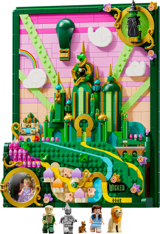 Emerald City muurkunst