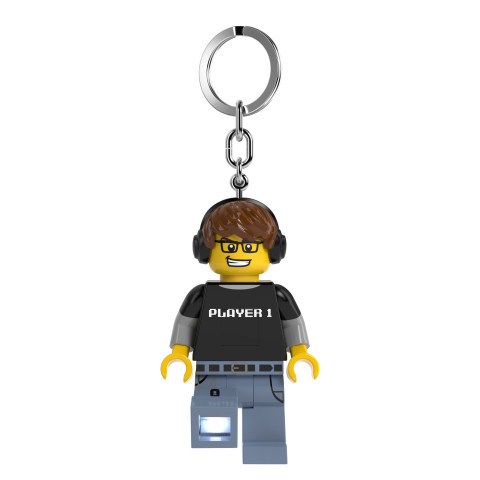 Videogamer sleutellampje